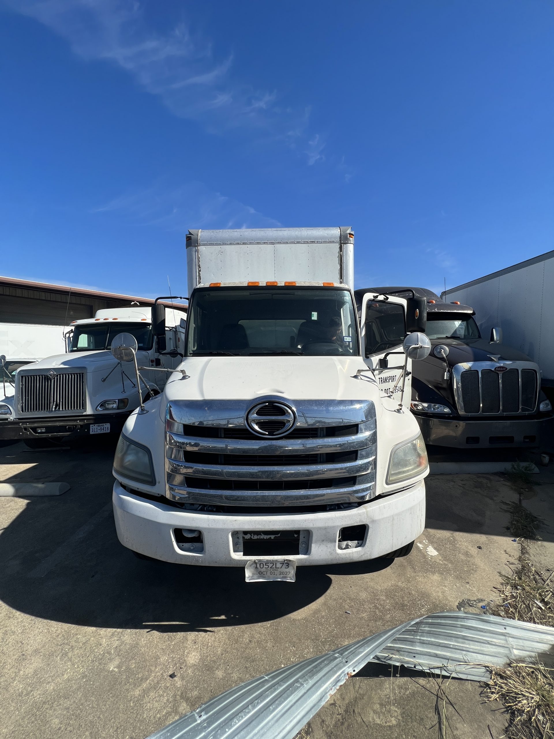 2012 HINO 26 Ft BOX TRUCK With Lift Gate(TAG 1064) RK Truck Sales